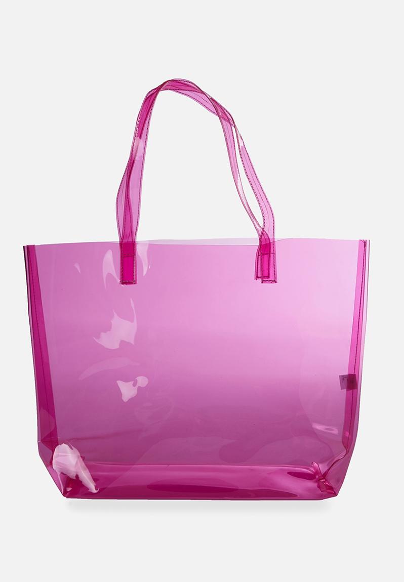 Crystal clear tote - pink Cotton On Bags & Purses | Superbalist.com