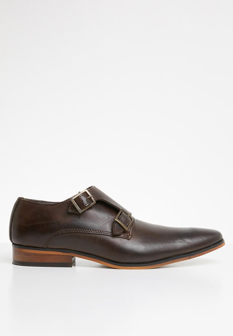 Toby leather monk - brown Superbalist Formal Shoes | Superbalist.com