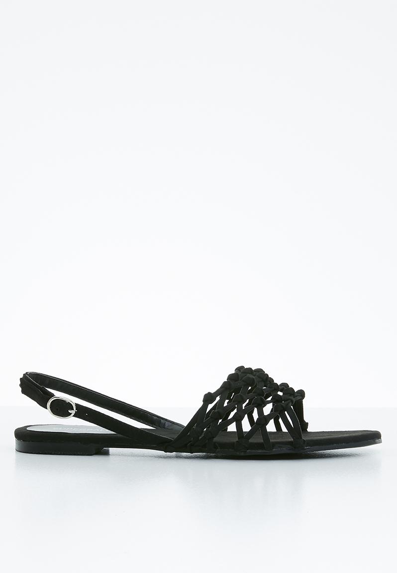 Paige slingback mule - black Superbalist Sandals & Flip Flops ...