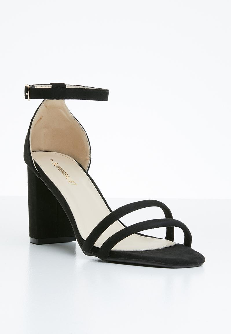 Ivy ankle strap heel - black Superbalist Heels | Superbalist.com