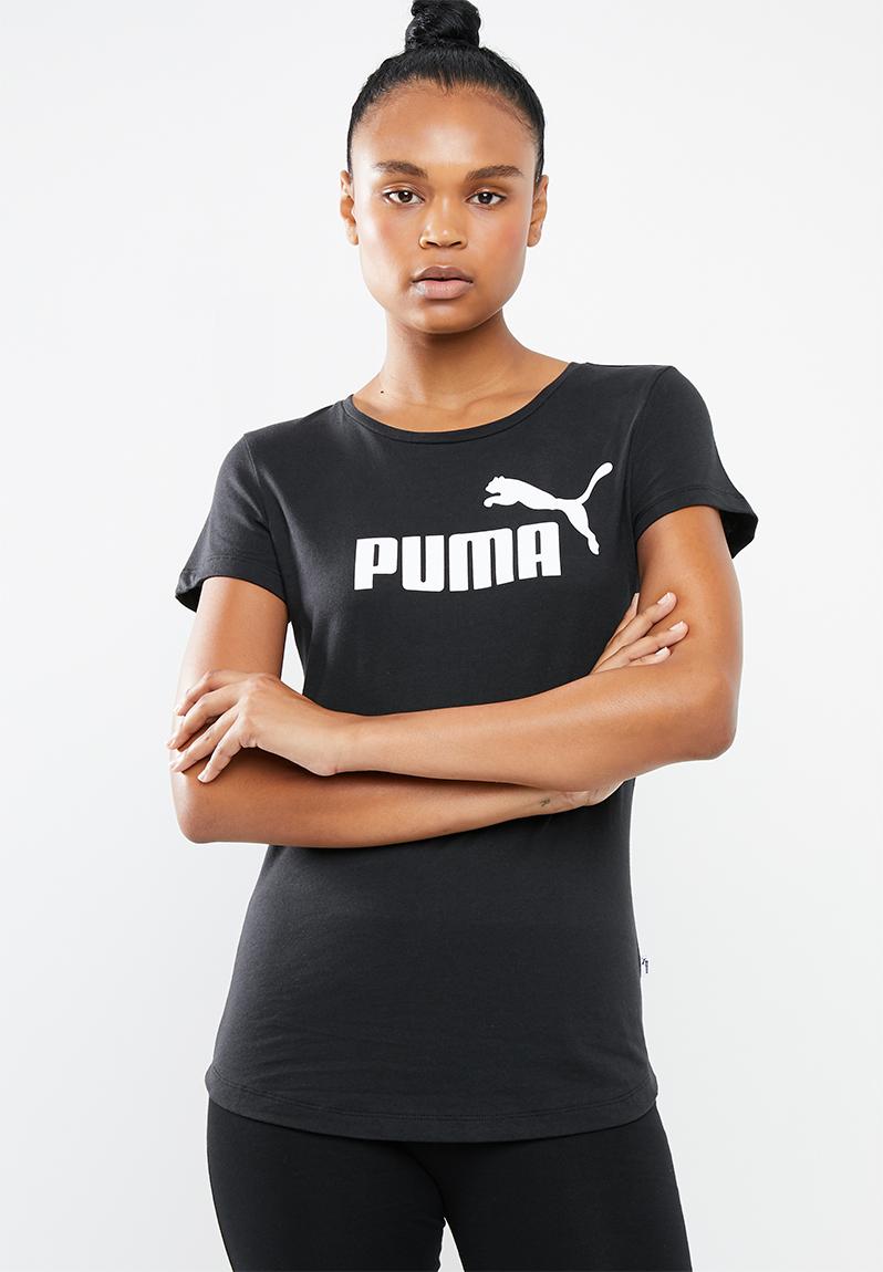 Essential logo tee 1 - black PUMA T-Shirts | Superbalist.com