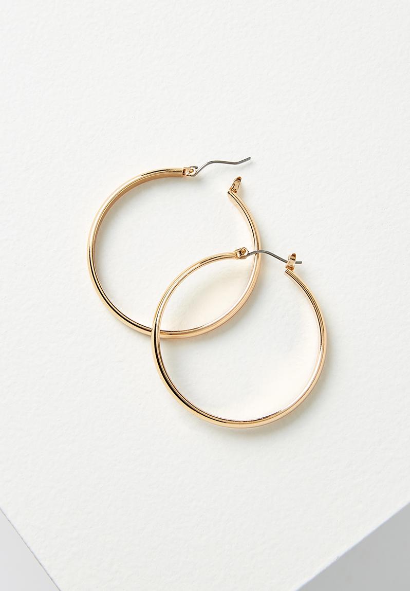 Sherry core hoop statement earring - gold Cotton On Jewellery ...