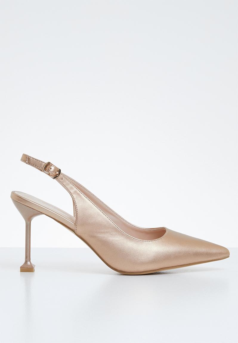 Elba heel - rose gold Miss Black Heels | Superbalist.com