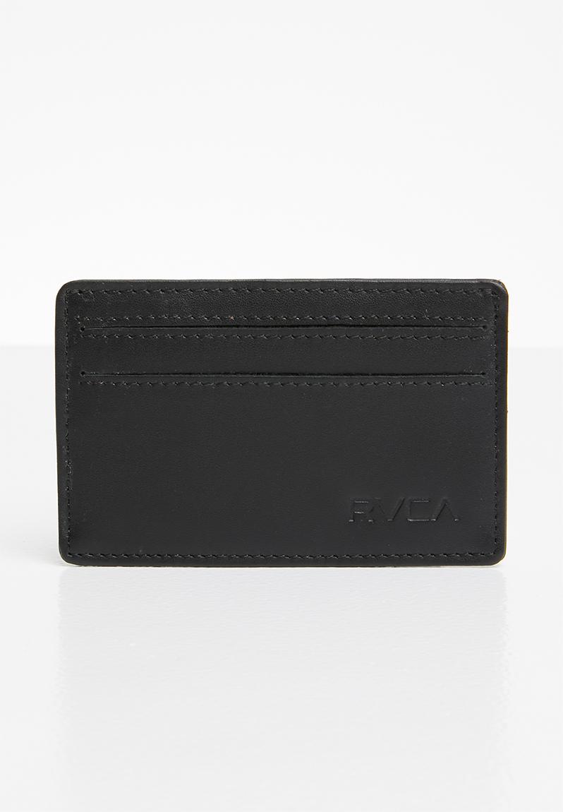 Clean card wallet - black RVCA Bags & Wallets | Superbalist.com
