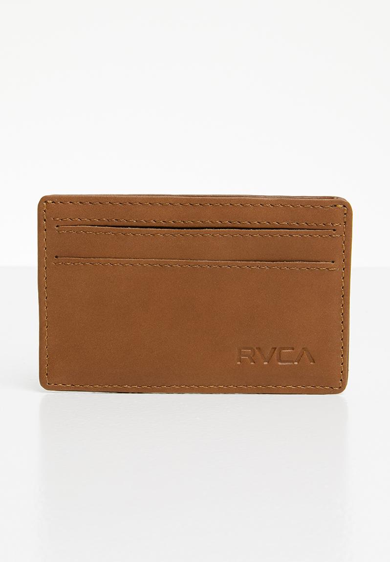 Clean card wallet - tan RVCA Bags & Wallets | Superbalist.com