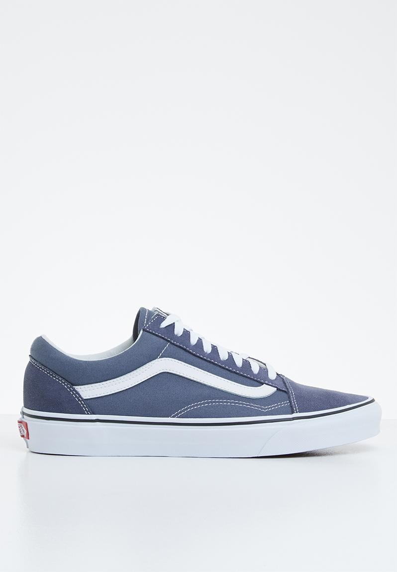 Old Skool - Blue And White Vans Sneakers 