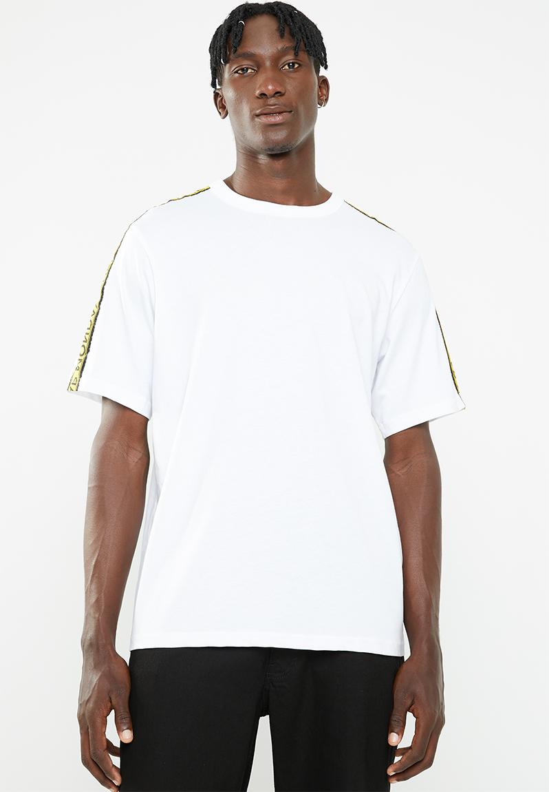 Boxer logo short sleeve tee - white Cheap Monday T-Shirts & Vests ...
