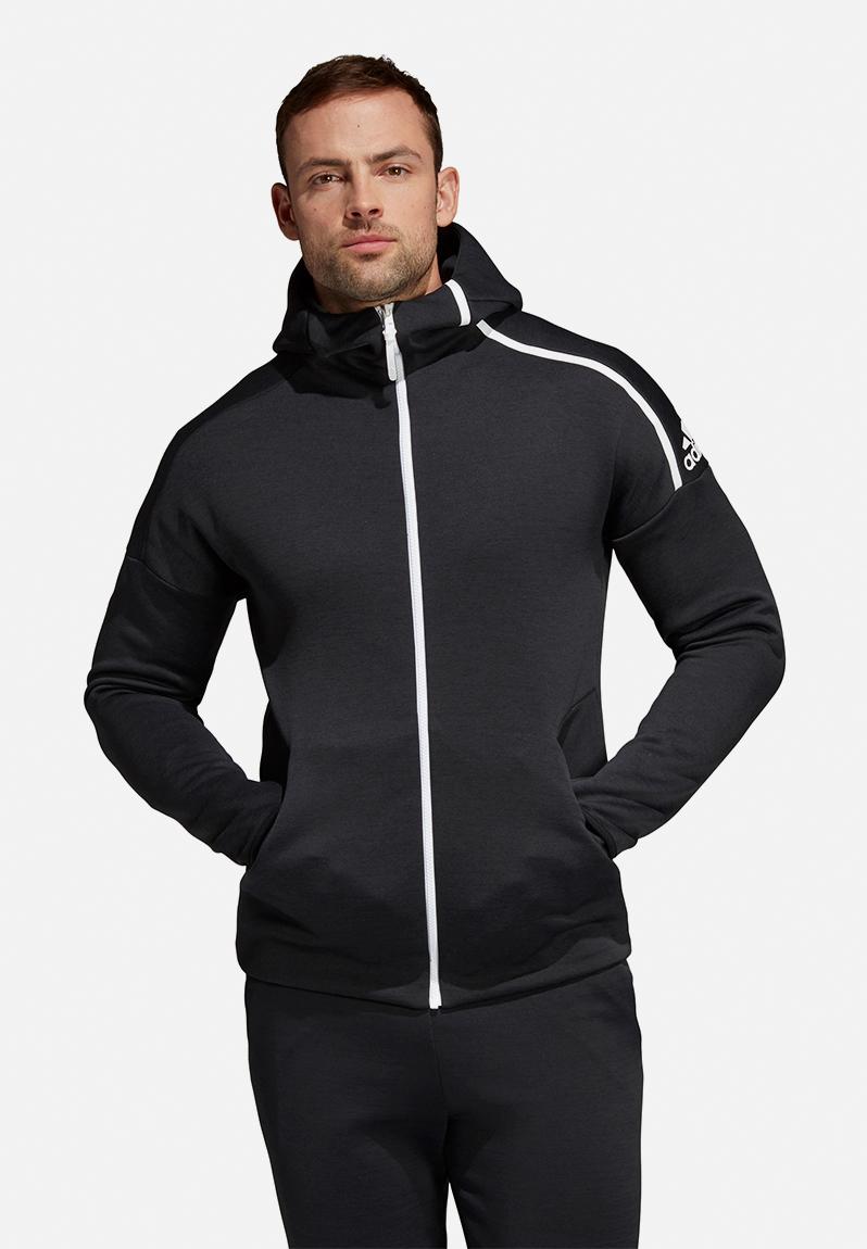 Z.N.E hoodie - black adidas Performance Hoodies, Sweats & Jackets ...