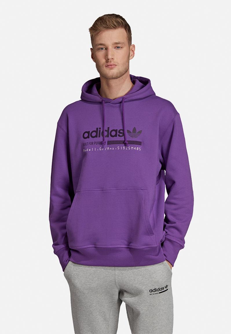 adidas Kaval GRP OTH hoodie - active purple adidas Originals Hoodies ...