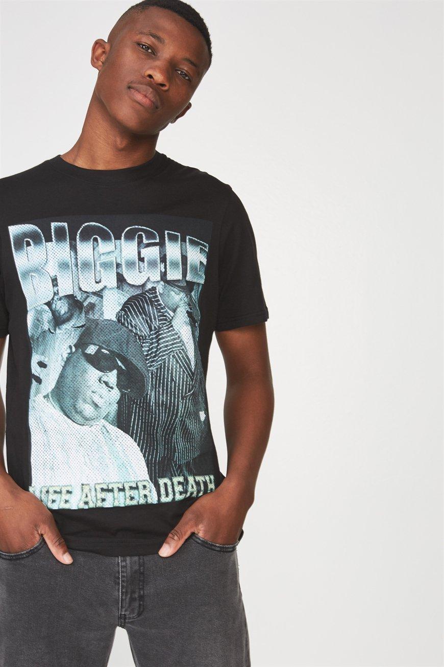 Biggie - life after death Tbar tee - black Cotton On T-Shirts & Vests ...
