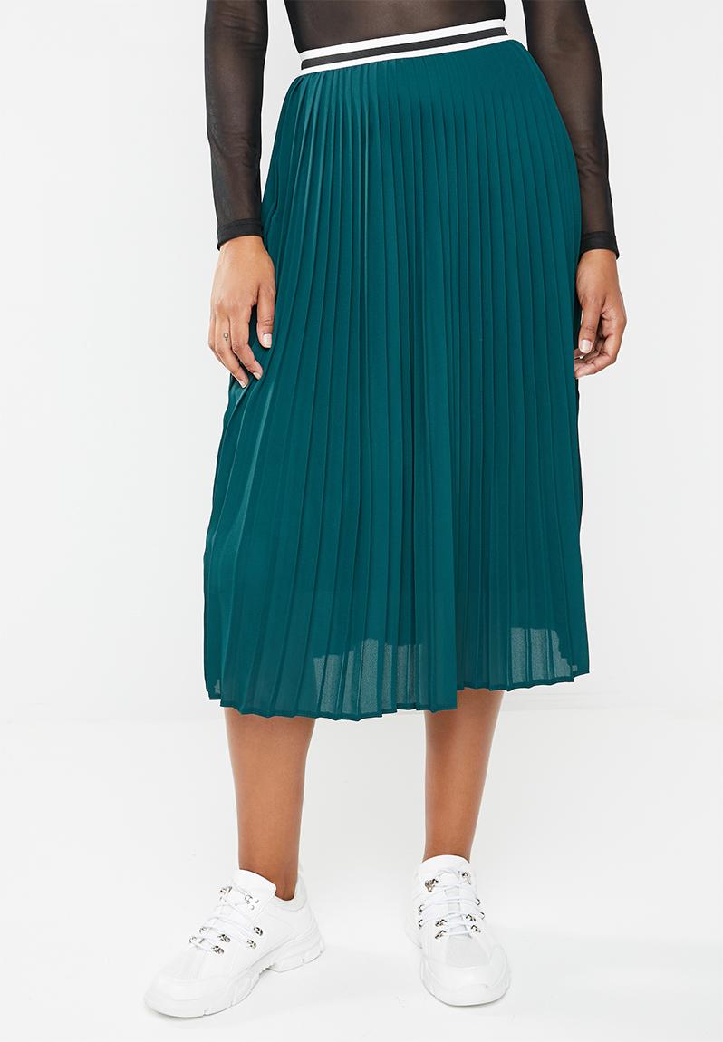 Pleated skirt - emerald Superbalist Skirts | Superbalist.com
