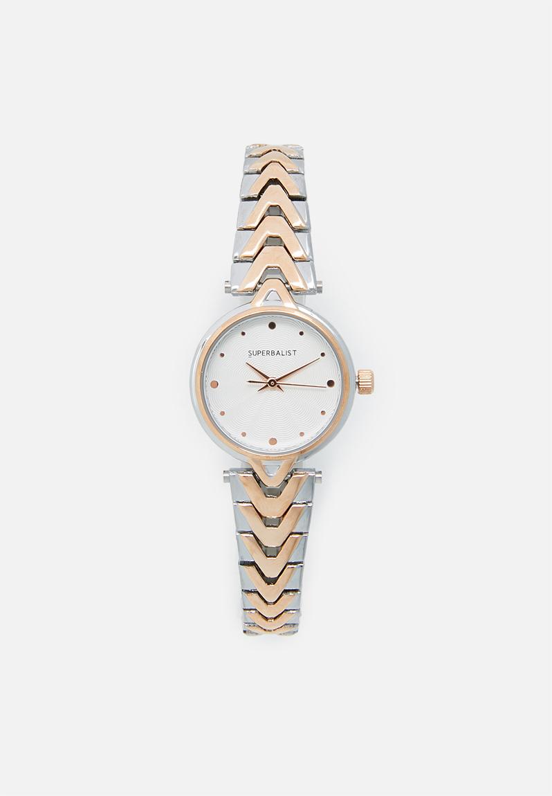 Maya two-tone watch - rose gold & silver Superbalist Watches ...