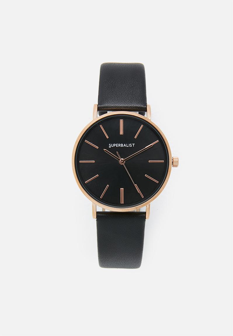 Kelli leather watch - black Superbalist Watches | Superbalist.com