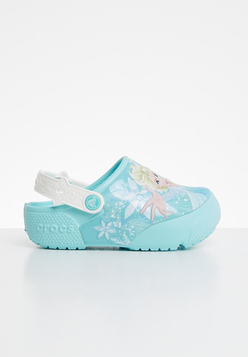 light blue crocs kids