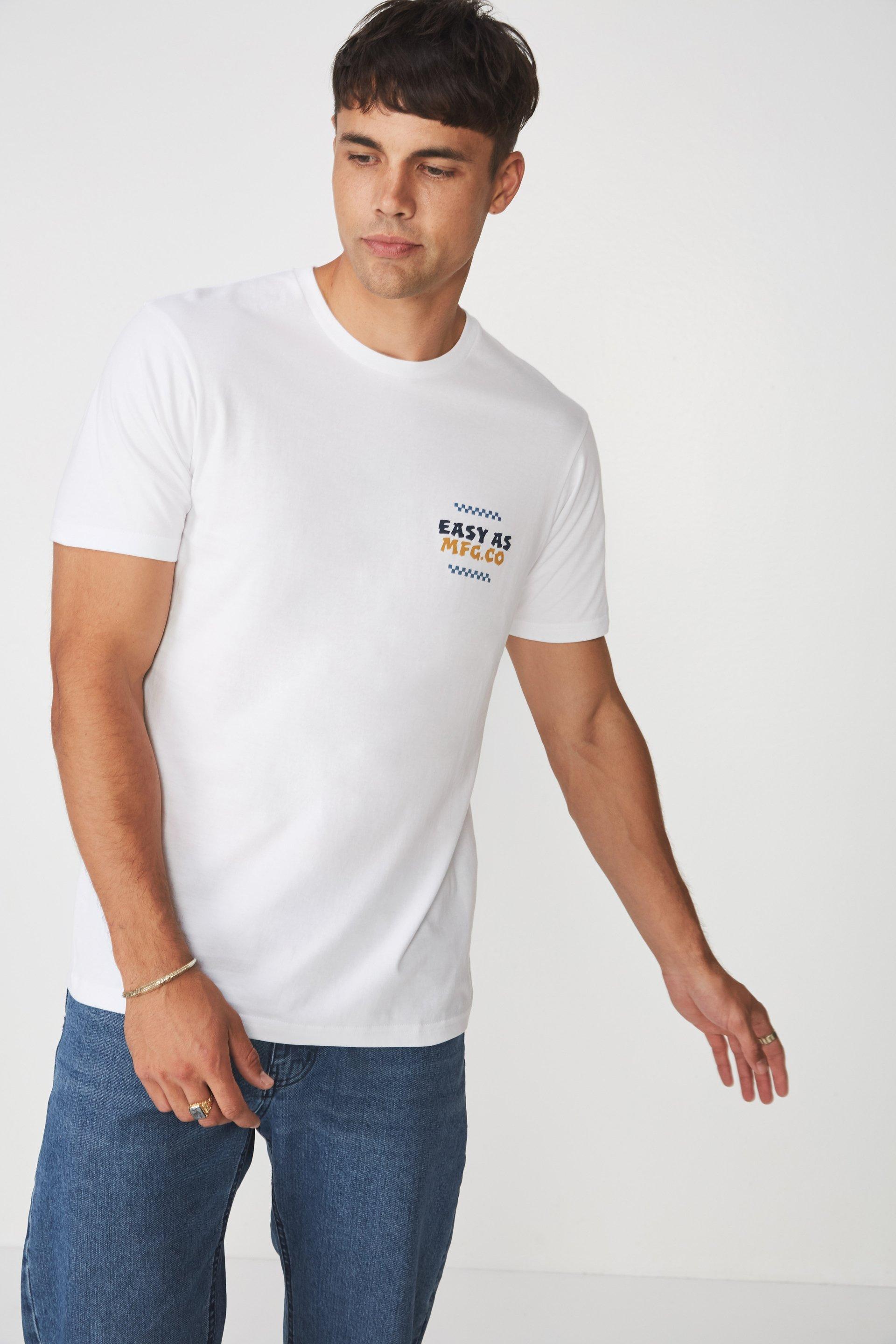 Easy mfc.co 2 Tbar tee - white Cotton On T-Shirts & Vests | Superbalist.com