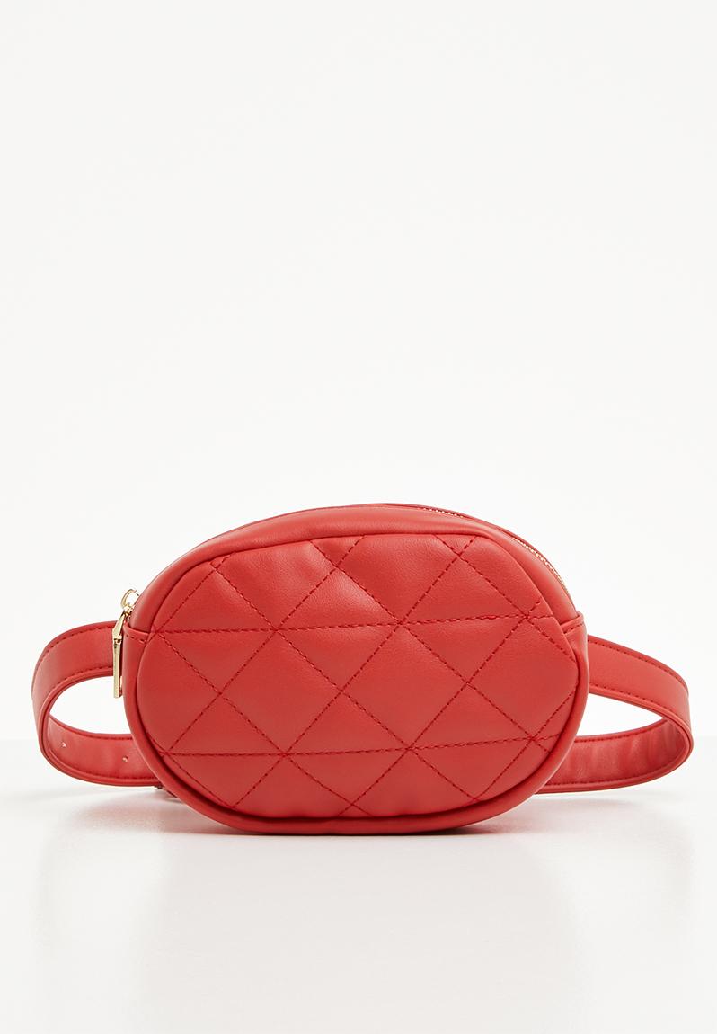 Nomi quilted waist bag - red Superbalist Bags & Purses | Superbalist.com