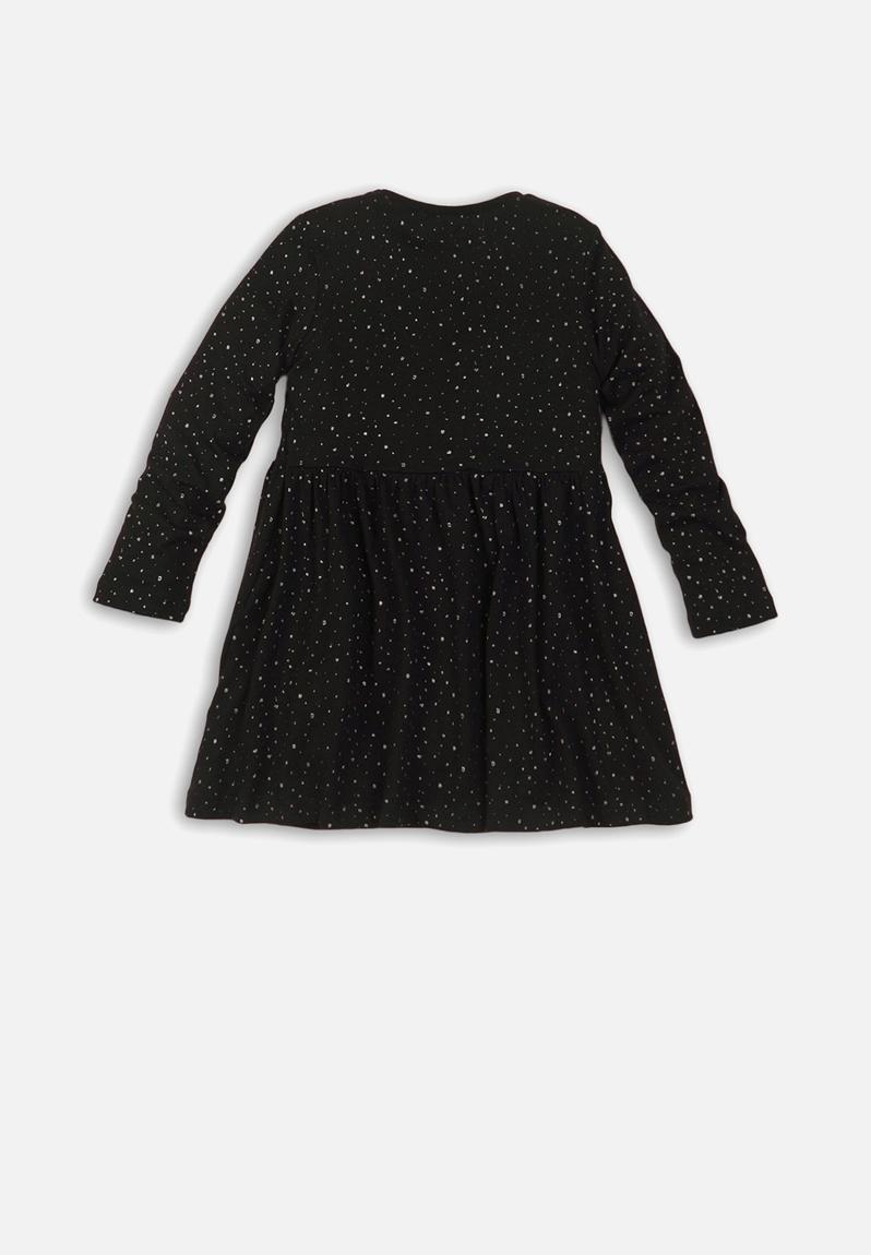 Girls dress - black glitter MINOTI Dresses & Skirts | Superbalist.com