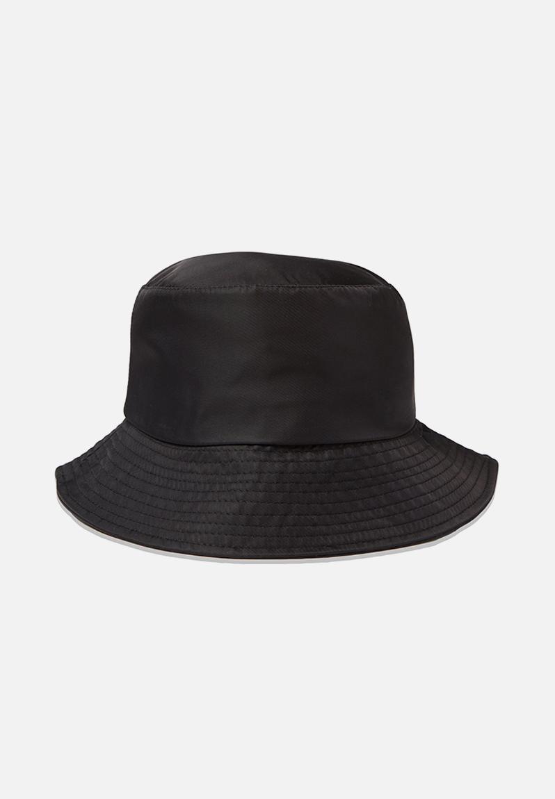 Bella bucket hat - black nylon Cotton On Headwear | Superbalist.com