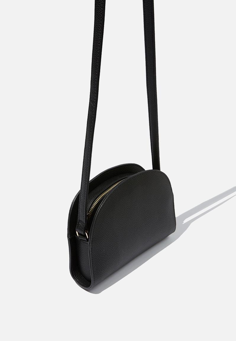 Graceful half moon cross body bag - black Cotton On Bags & Purses ...