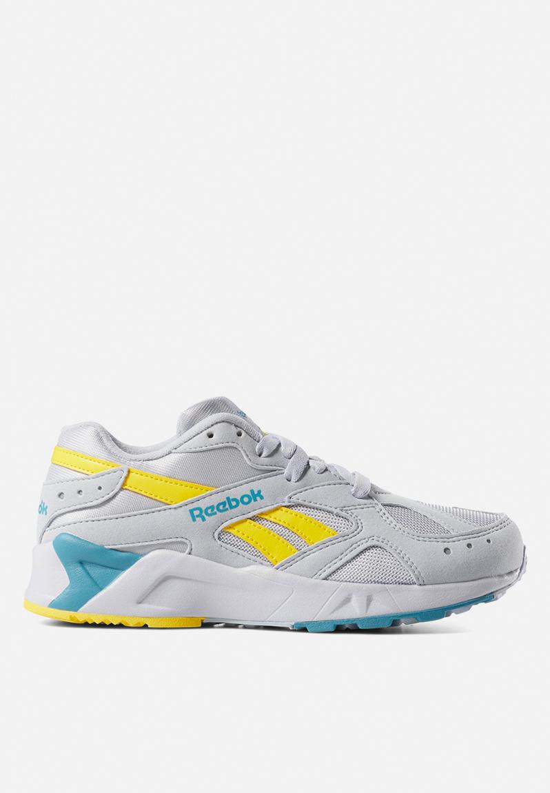 reebok classic yellow suede