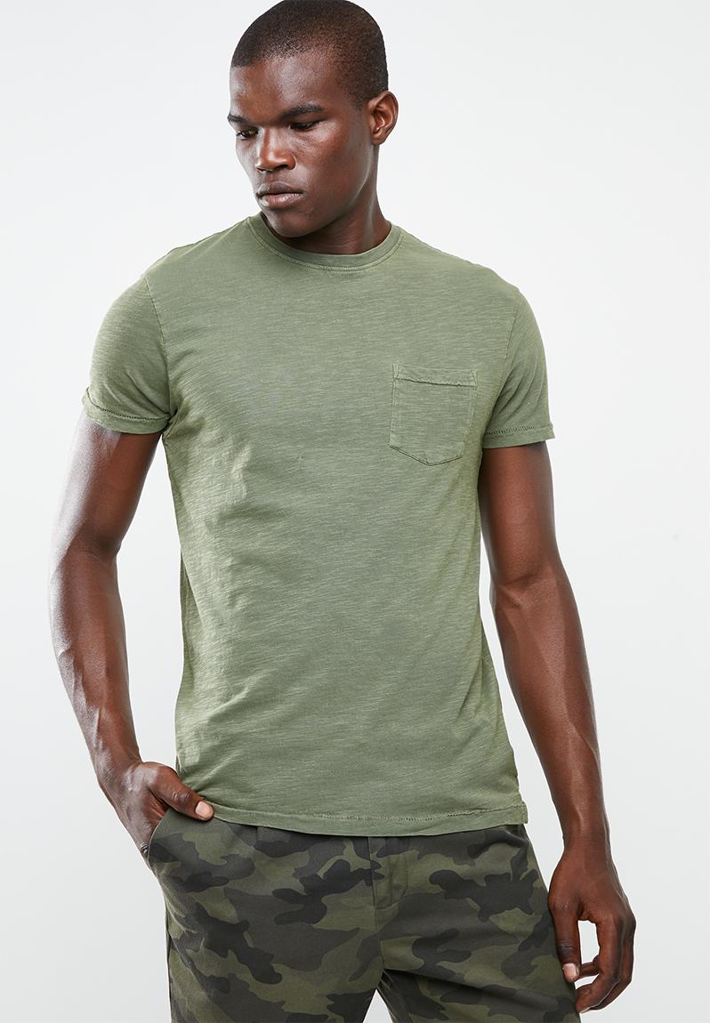 Soft pocket tee - khaki STYLE REPUBLIC T-Shirts & Vests | Superbalist.com