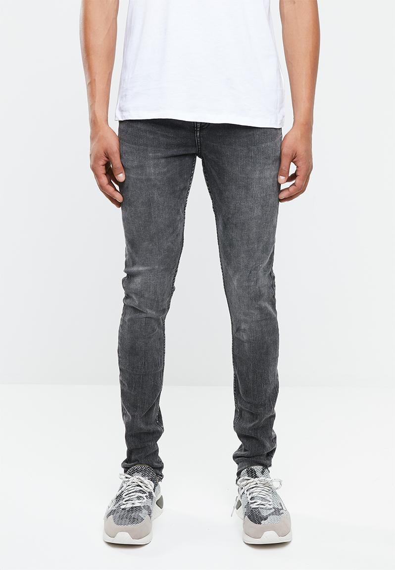Dirty wash skinny jean - black New Look Jeans | Superbalist.com