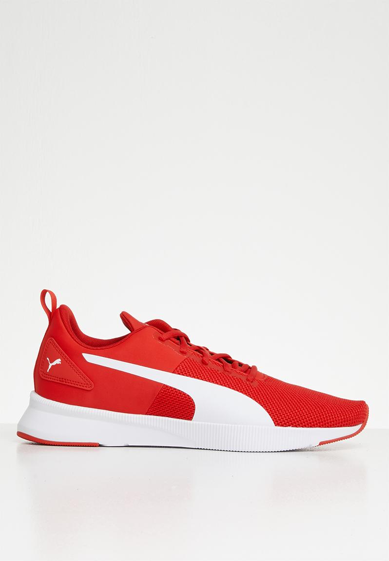 Flyer runner - 19225704 - High Risk Red-Puma White PUMA Trainers ...