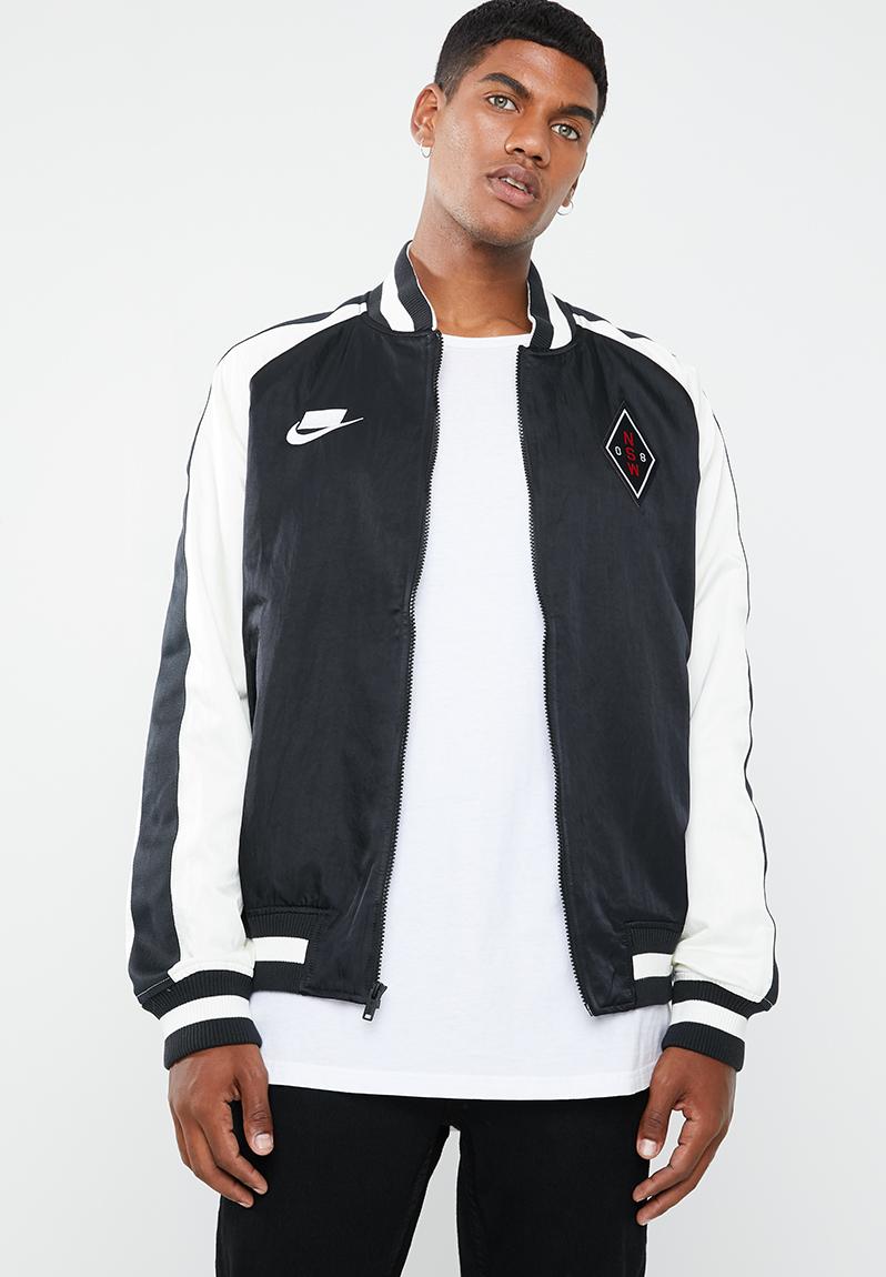 M nsw jacket wvn - black - sail Nike Hoodies, Sweats & Jackets ...