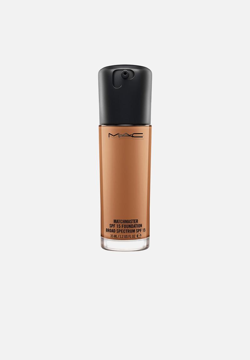 Mac matchmaster spf 15 foundation fond de teint spf 15 прозрачная что это