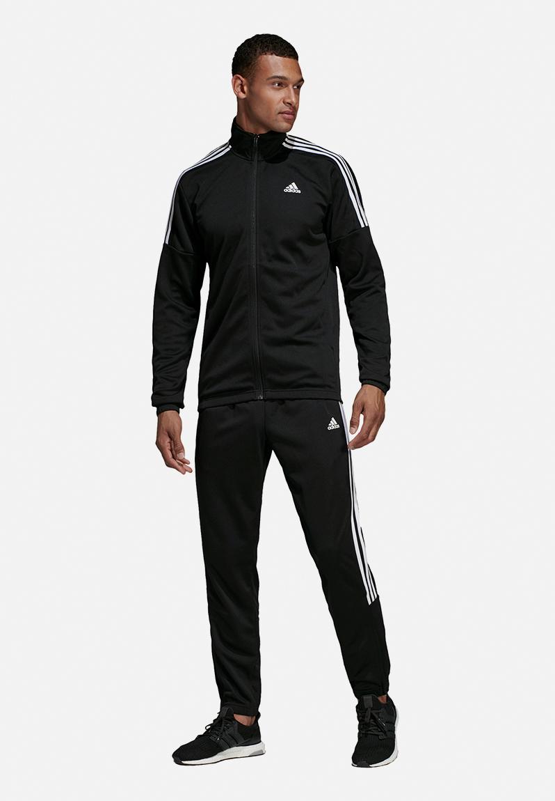 Team sports tracksuit - black/white adidas Performance Hoodies, Sweats ...