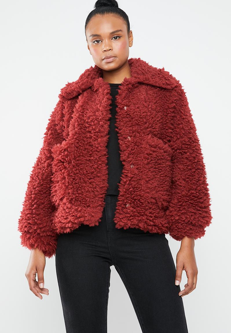 shaggy borg jacket