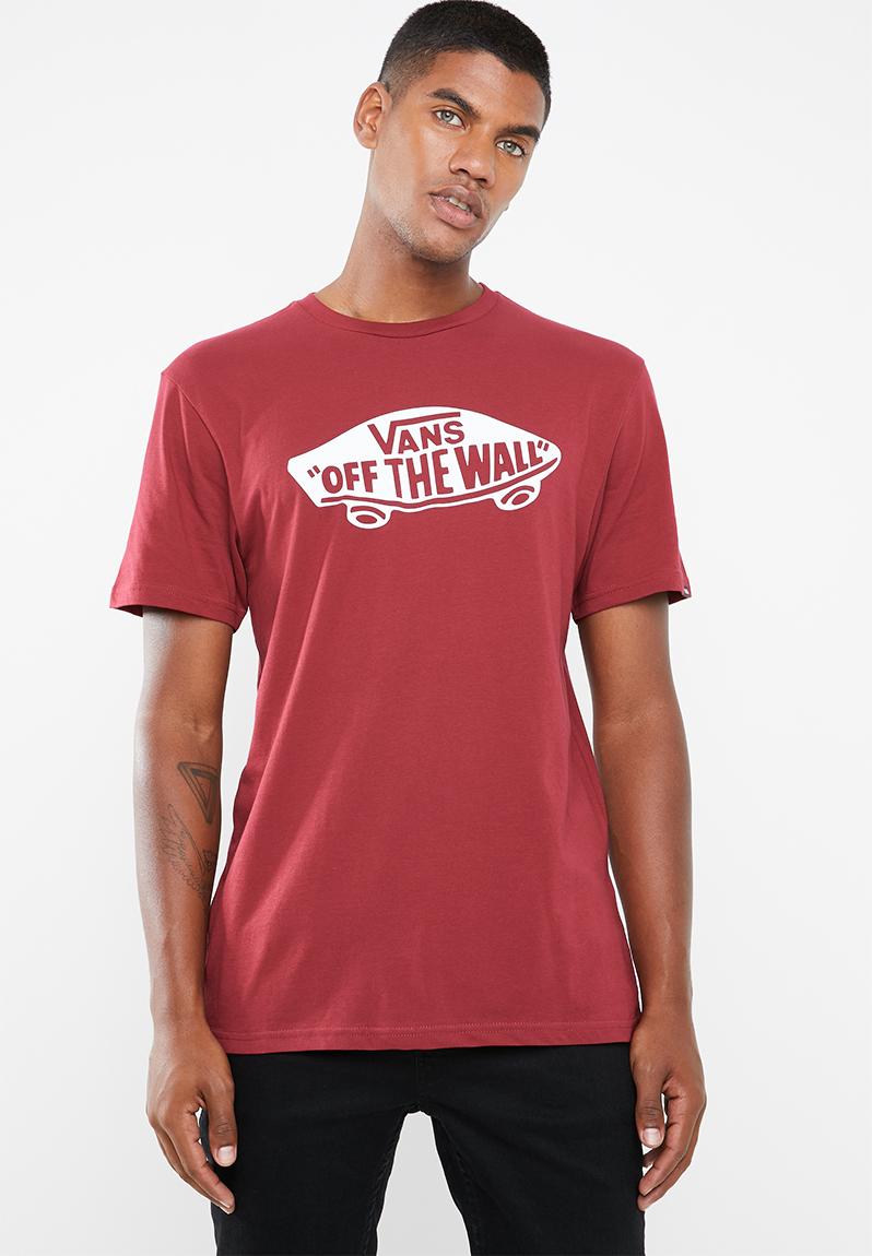 Vans OTW tee - rhumba red/white Vans T-Shirts & Vests | Superbalist.com