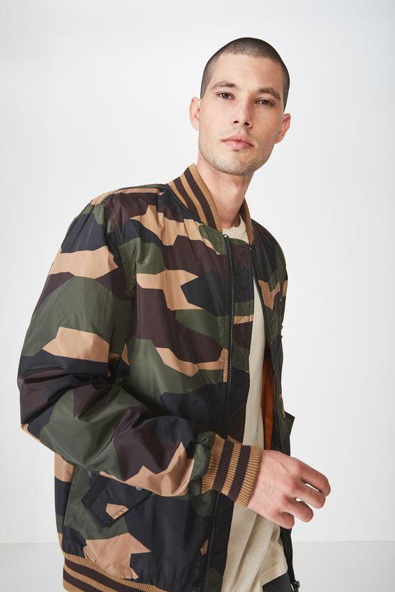 Airforce bomber jacket -camo Cotton On Jackets | Superbalist.com