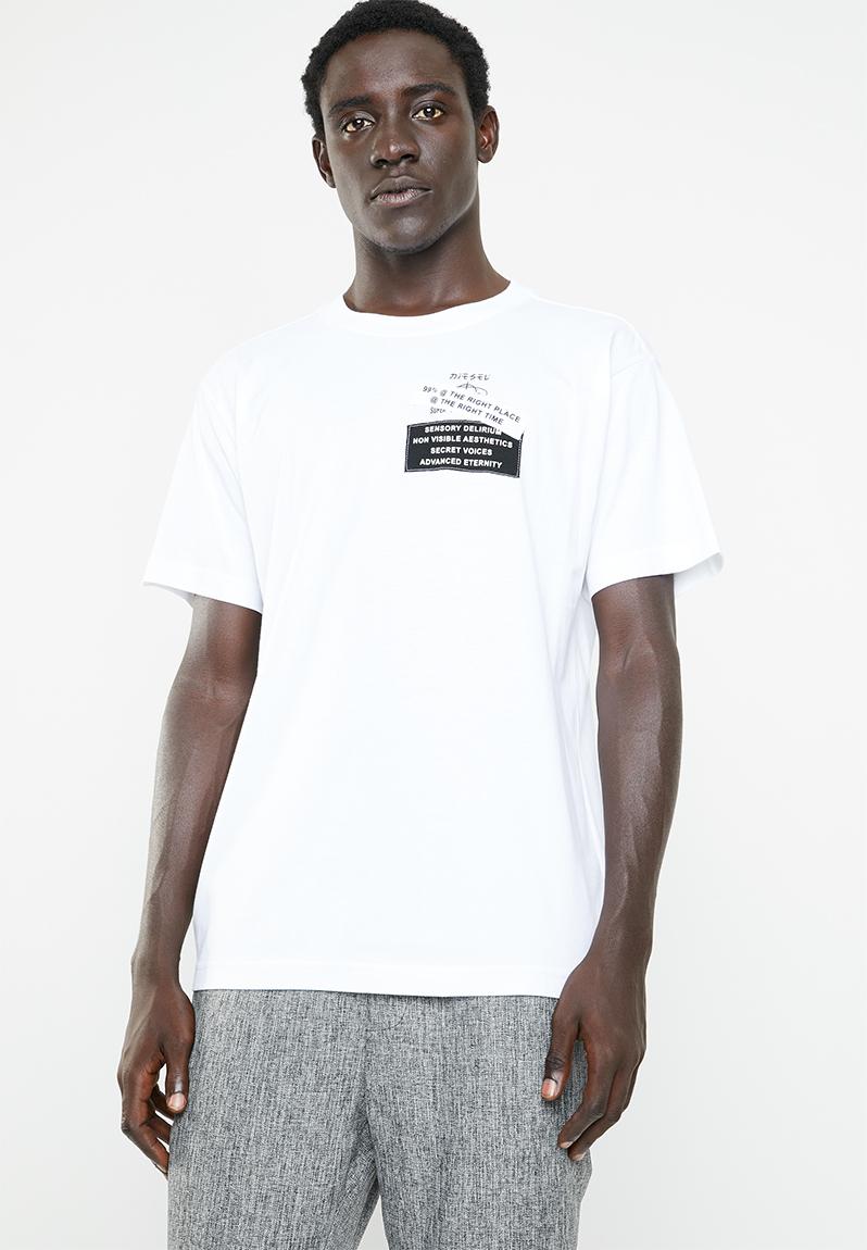 T-wallace short sleeve tee - white Diesel T-Shirts & Vests ...