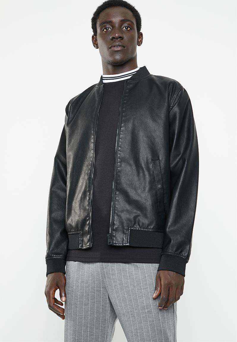 Bernie bomber - black Only & Sons Jackets | Superbalist.com