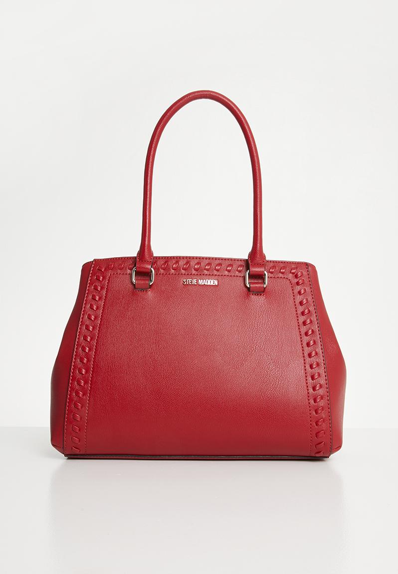 steve madden red crossbody bag