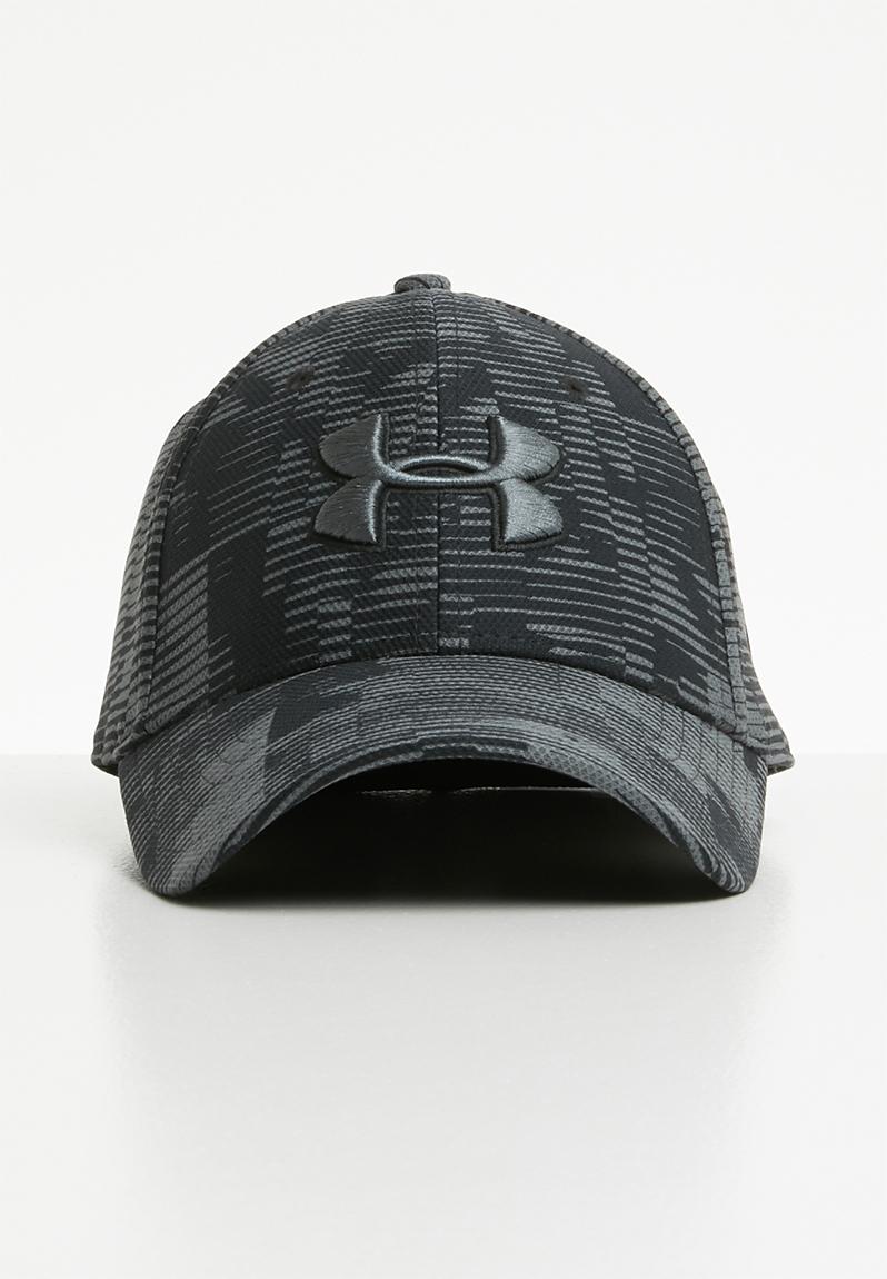 Men's printed blitzing 3.0 cap - black/pitch grey Under Armour Headwear | Superbalist.com