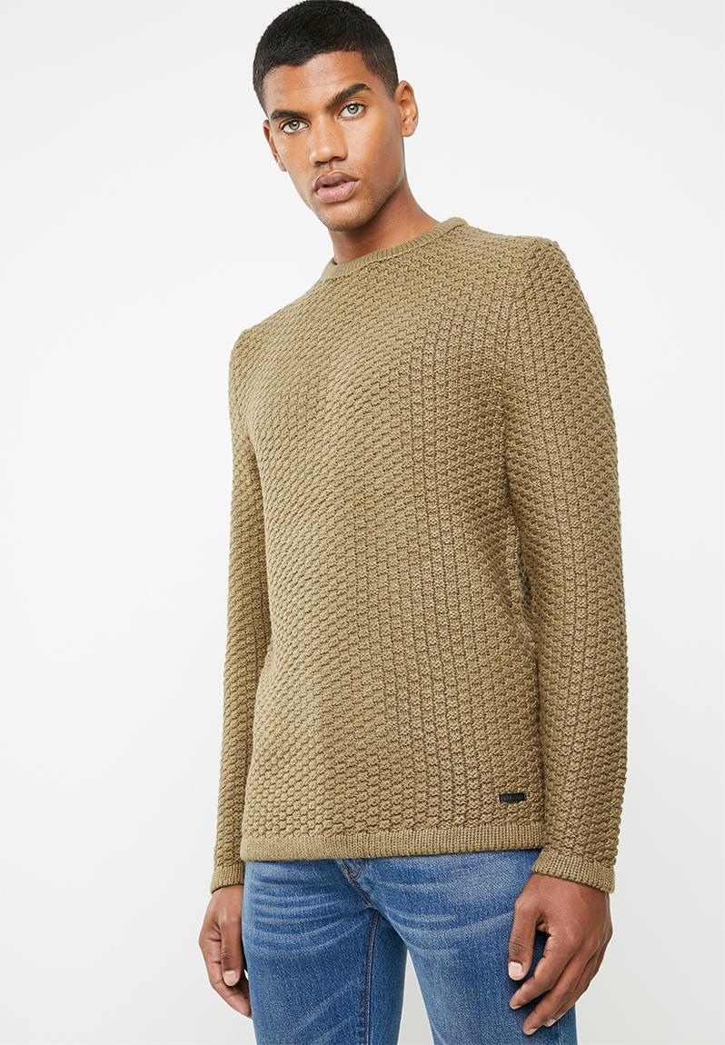 Crew neck knit - ermine Only & Sons Knitwear | Superbalist.com