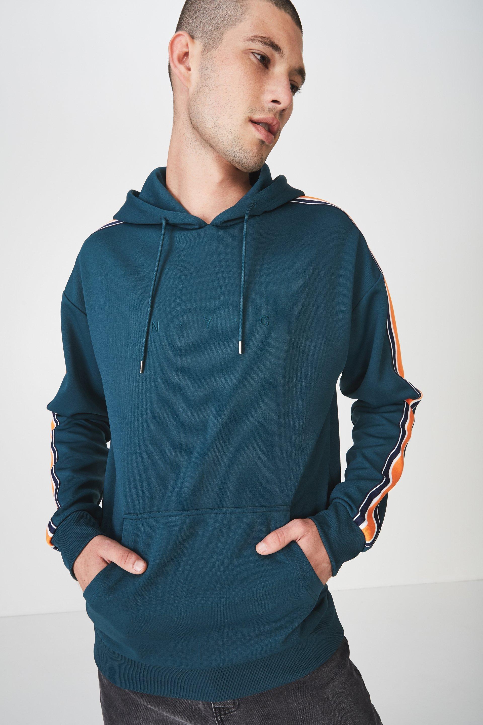 Nyc tricot pullover - dark teal Cotton On Hoodies & Sweats ...