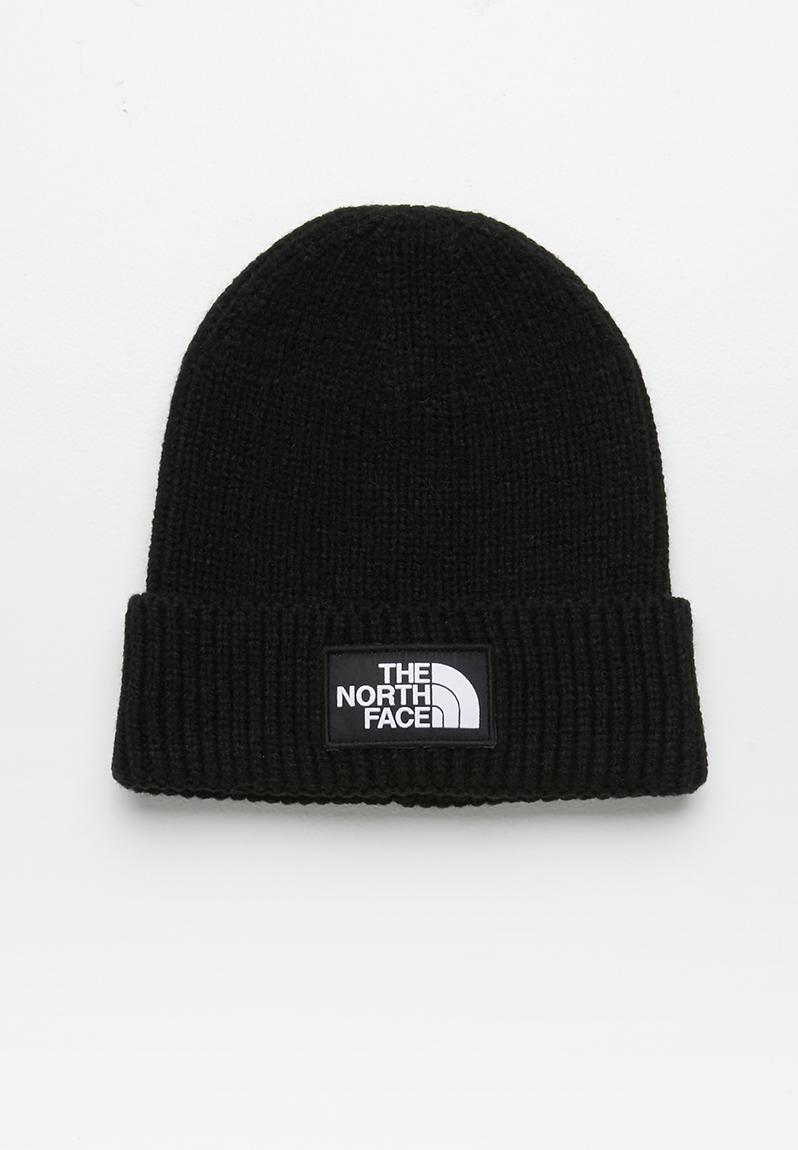 Logo box cuffed beanie - black The North Face Headwear | Superbalist.com