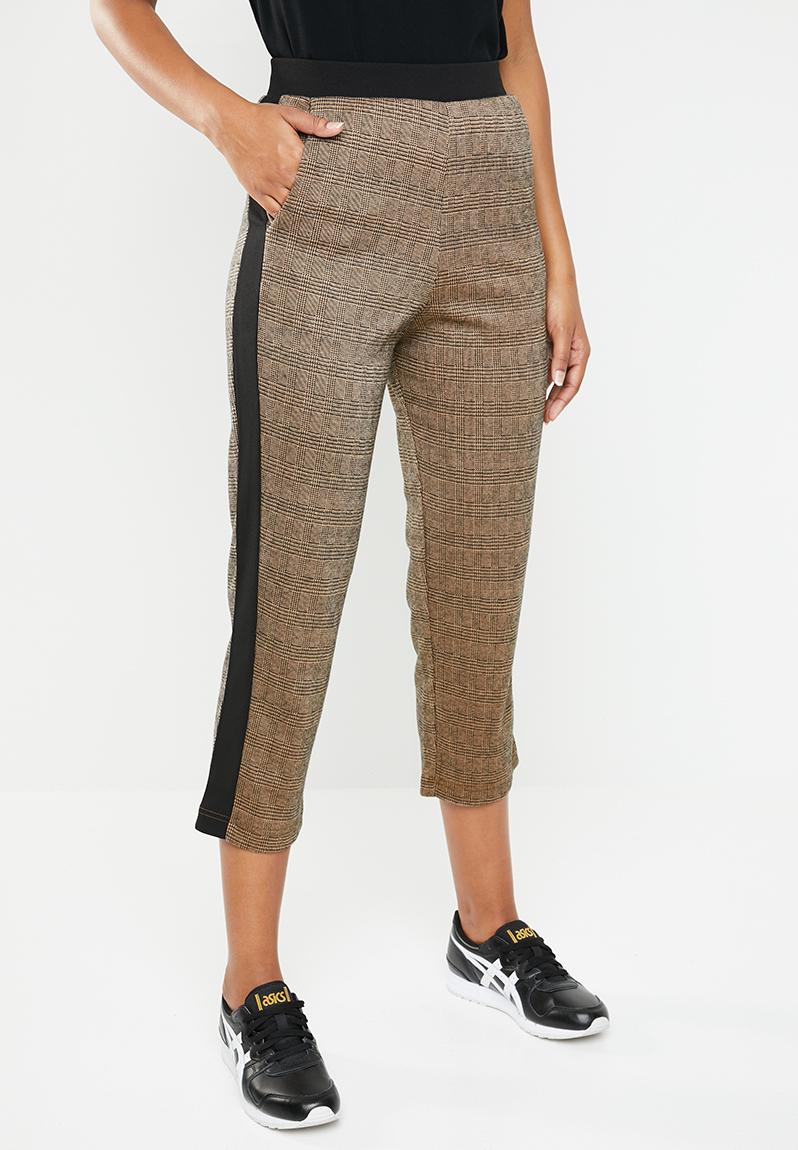 dark brown jogger set