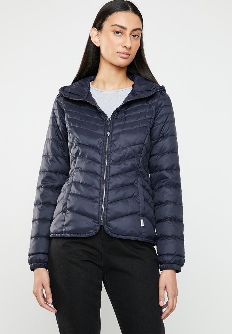 Demi hooded puffa jacket - night sky ONLY Jackets | Superbalist.com
