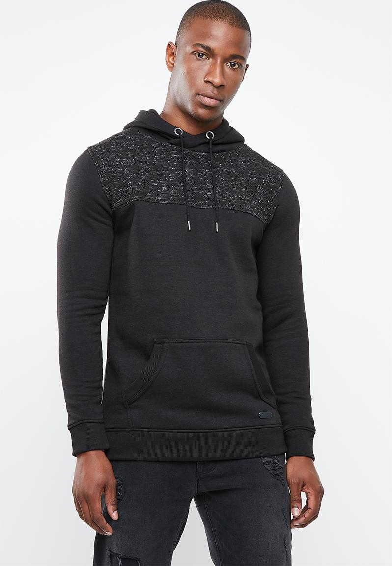 Aphelion hoody - black Brave Soul Hoodies & Sweats | Superbalist.com