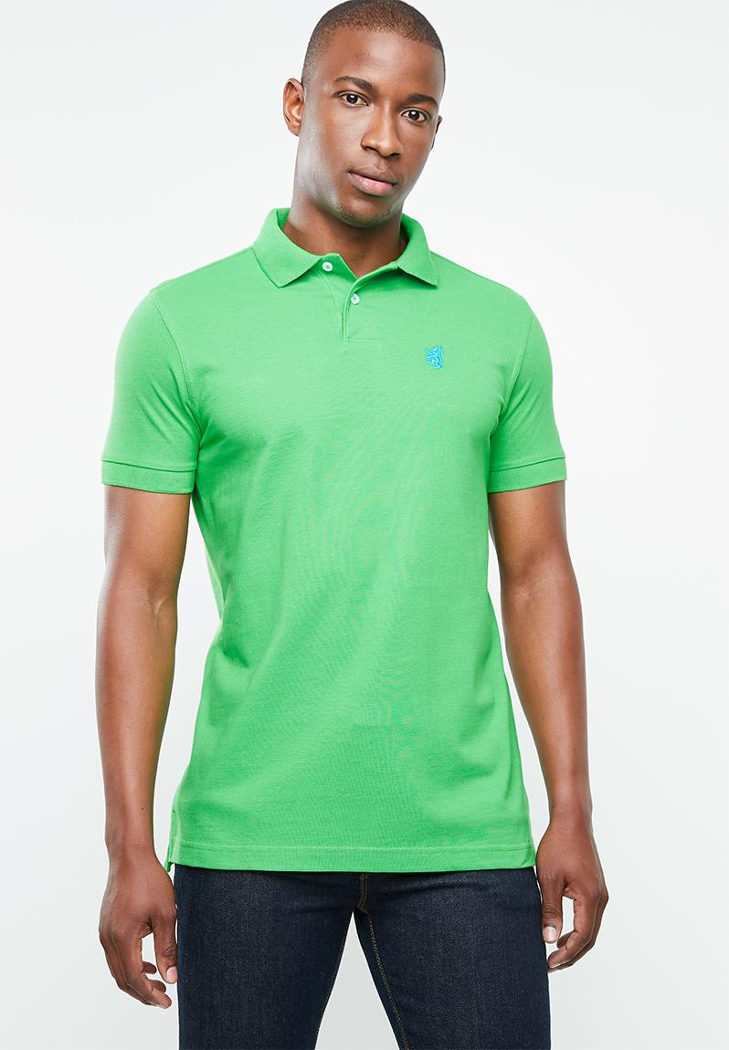 St Augustine short sleeve polo - bright green Pringle of Scotland T ...