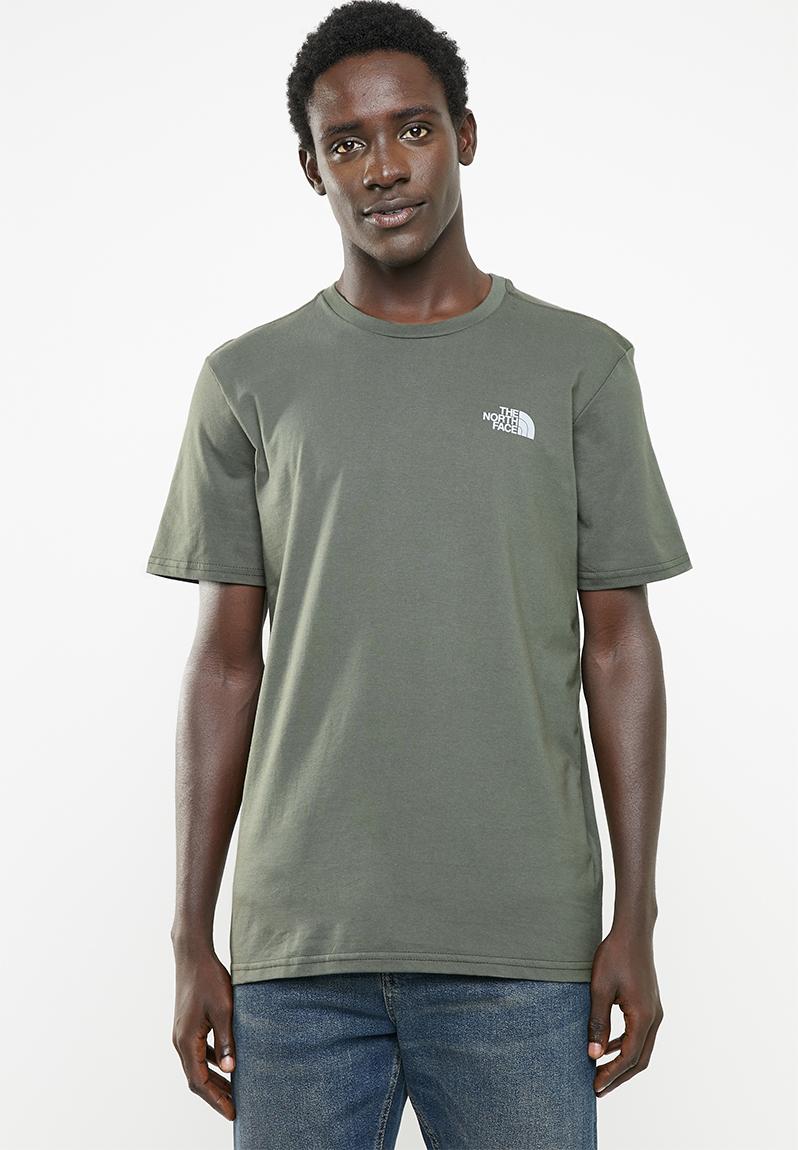 North face short sleeve tee - new taupe green The North Face T-Shirts