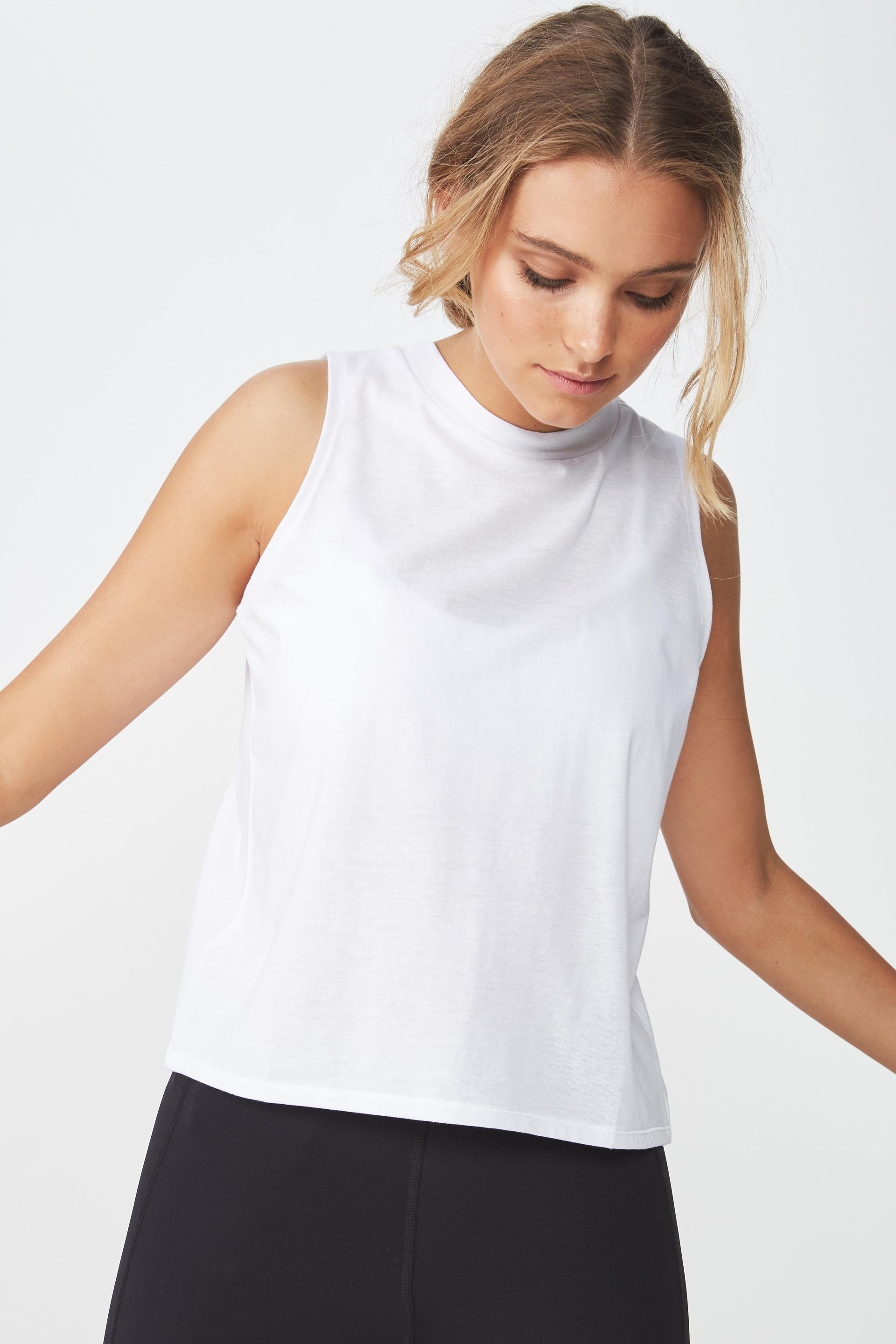 Cross over tank top - white Cotton On T-Shirts | Superbalist.com