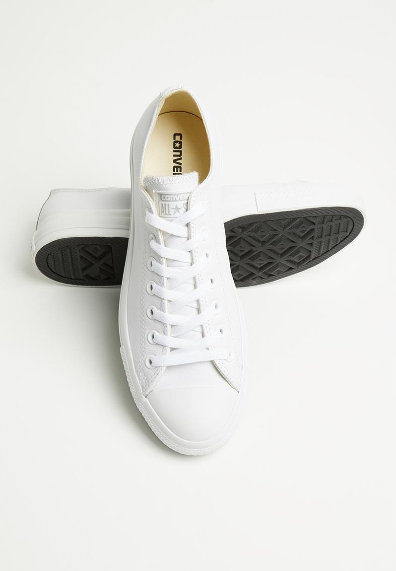 CHUCK TAYLOR ALL STAR - OX - 136823C - WHITE Converse Sneakers ...