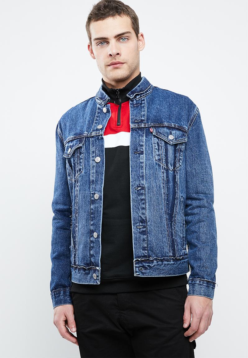 Inside out trucker t3 outie jacket - blue Levi’s® Jackets | Superbalist.com