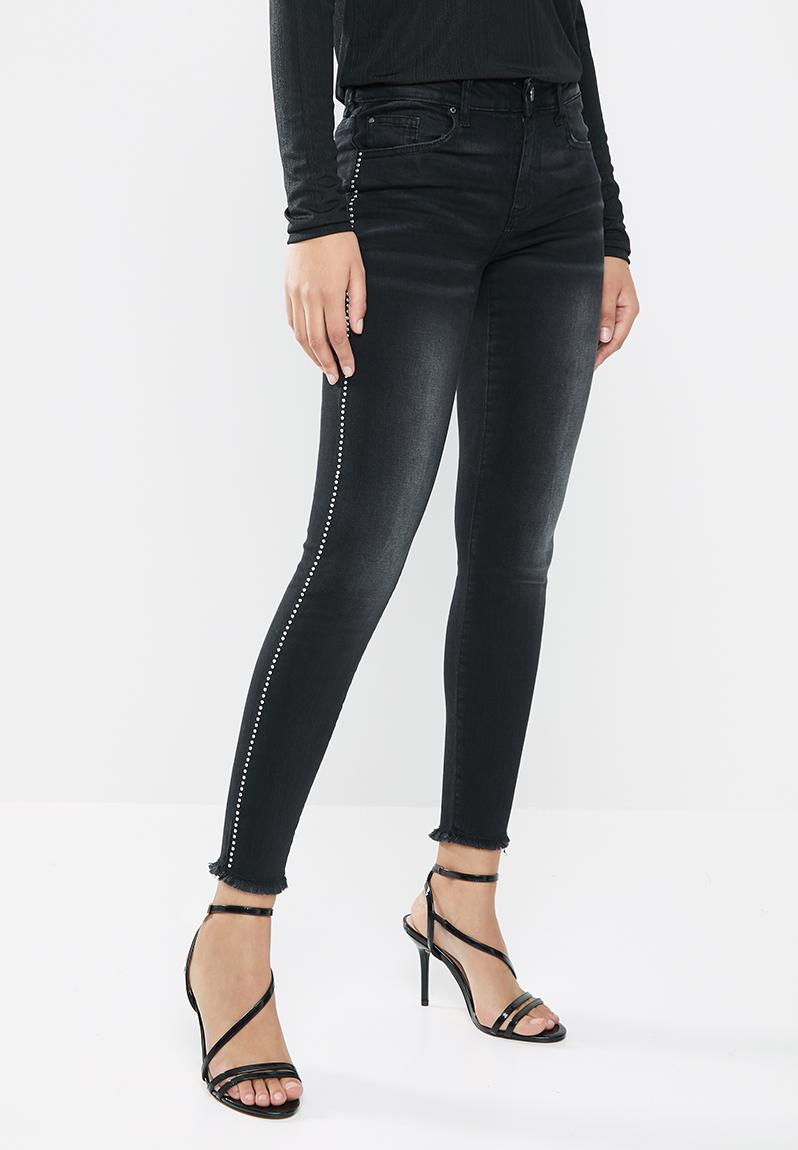 Skinny Jean with bling - black GUESS Jeans | Superbalist.com