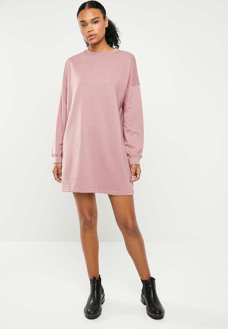 Basic sweater dress - rose pink Missguided Casual | Superbalist.com